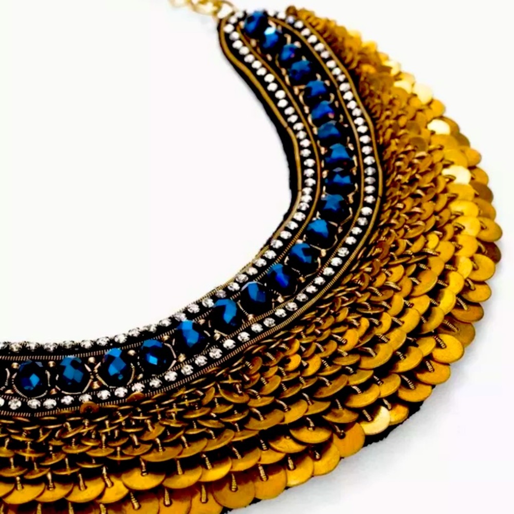 CHICO'S CORRIN BIB NECKLACE--NEW WITH TAG